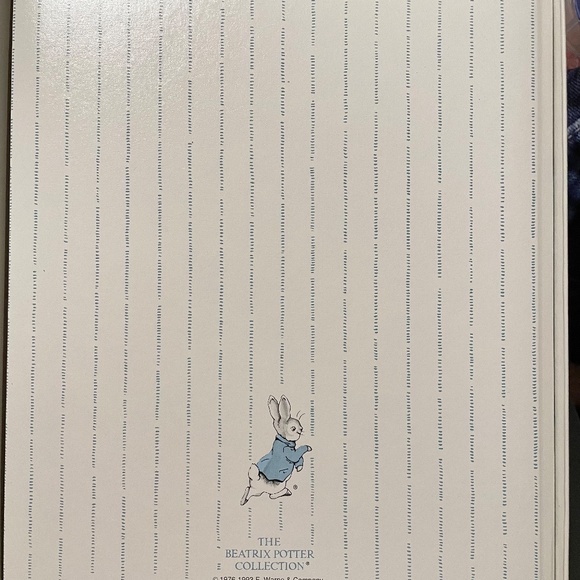NEW Vntg Spanish Peter Rabbit “El Cuento De Los Dias Del Bebe” Baby Memory Book - Picture 2 of 7